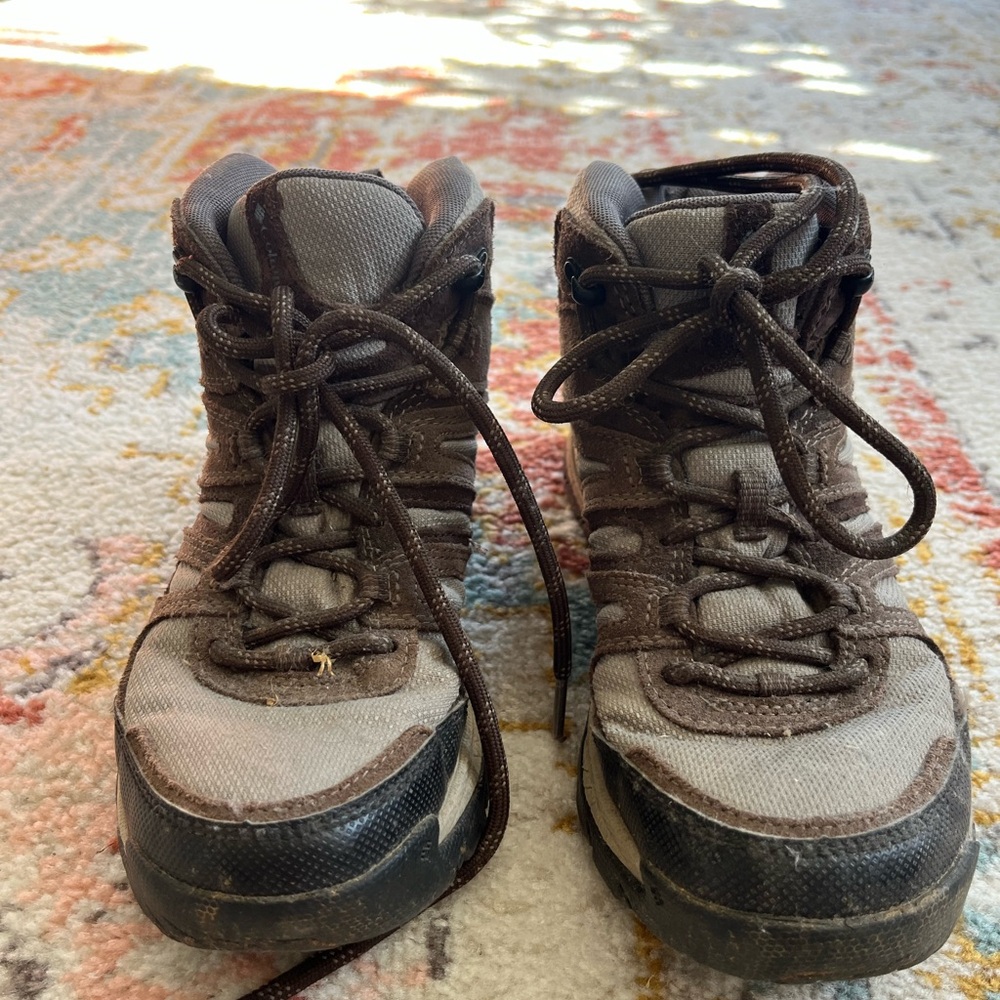 Columbia Brown and Gray Outdoor Boots